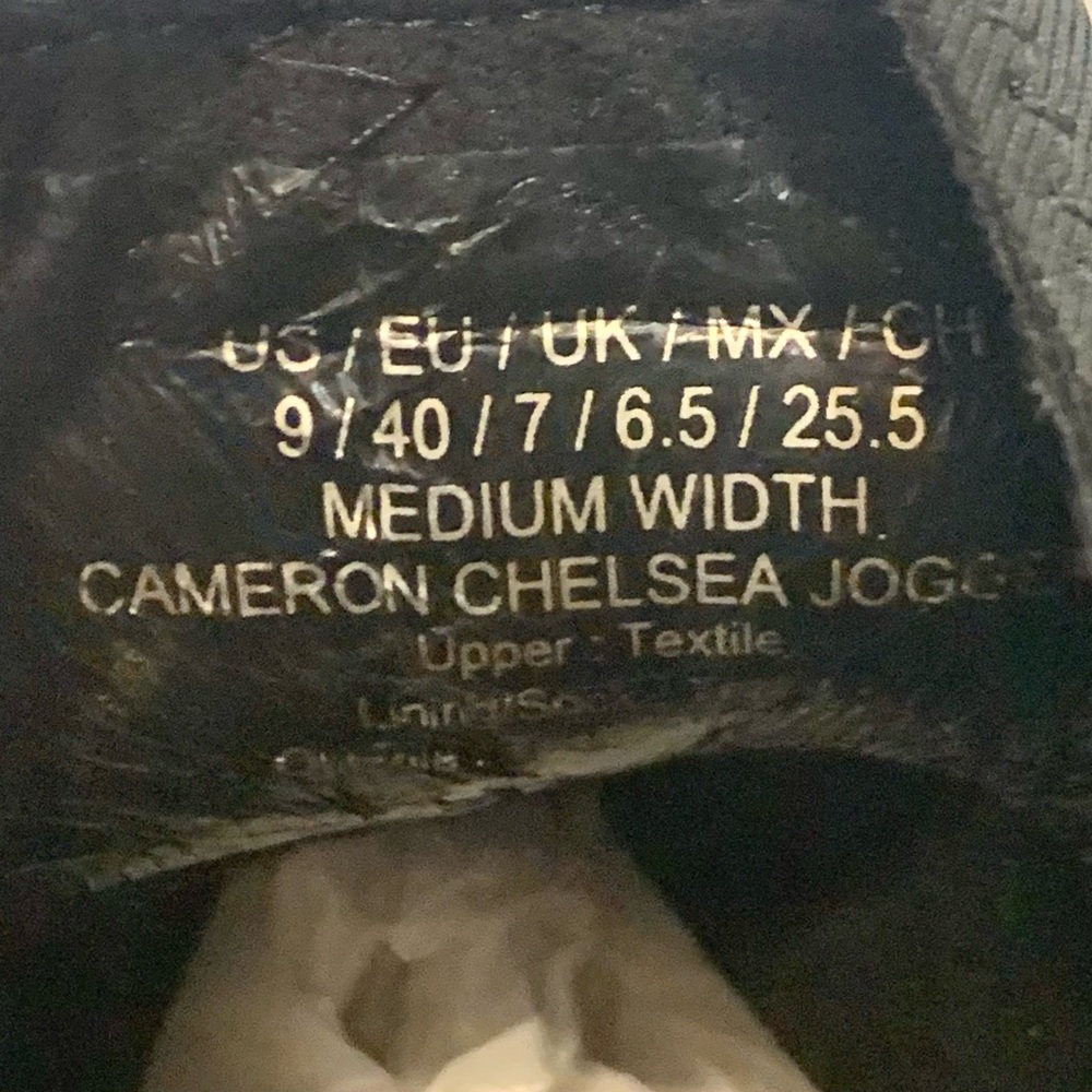 Kenneth Cole Reaction Cameron Chelsea Black and Gray Leopard Slip-on Sneaker 9 - Picture 9 of 10